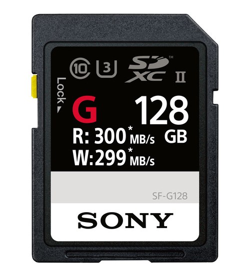 SONY SF-G SDXC 128GB SERIES 300MB/s